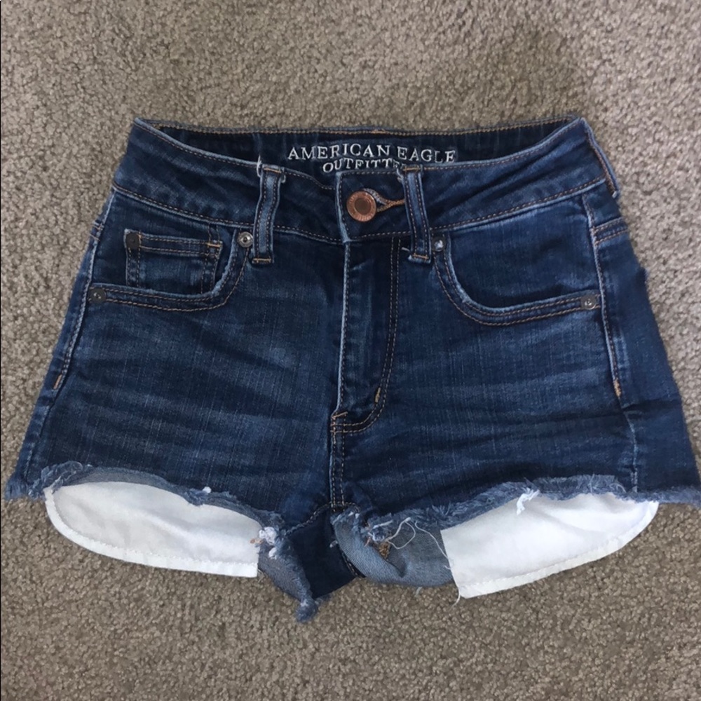 american eagle jean shorts